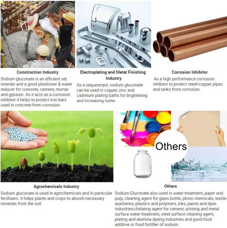 Sodium Gluconate Application