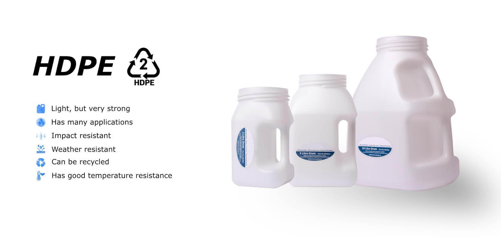 What is HDPE Plastic Used For